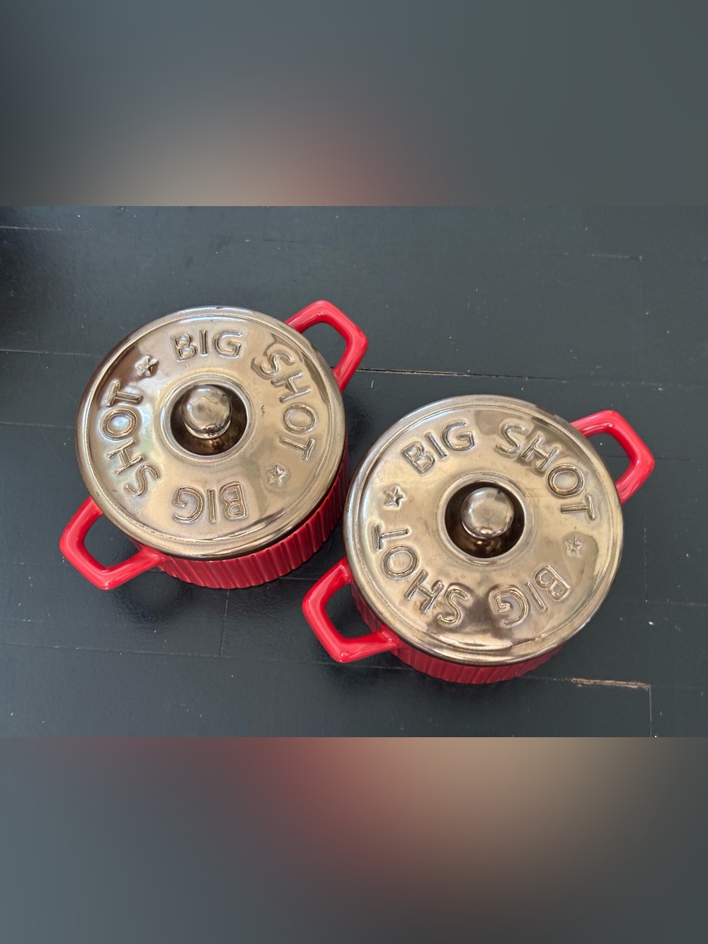 Big Sky Carvers Shotgun Shell Soup Bowls Set Of 2 Hunting Camping Outdoor